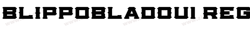 BlippoBlaDOu1 Regula字体转换